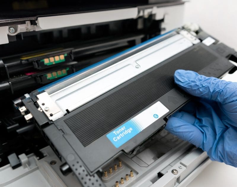 local copier service in Middle Tennessee replacing commercial printer toner
